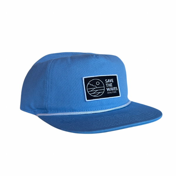 Save The Waves Unstructured Rope Hat