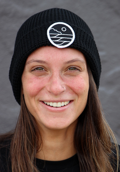 Save The Waves Black Beanie