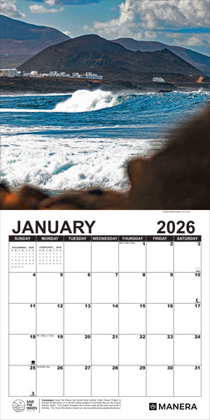 2025 Save The Waves Global Surf Calendar
