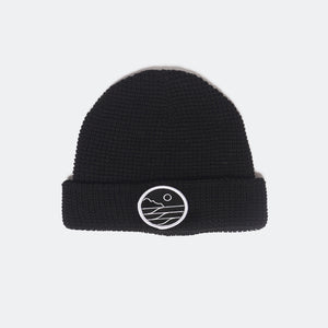 Save The Waves Classic Black Beanie