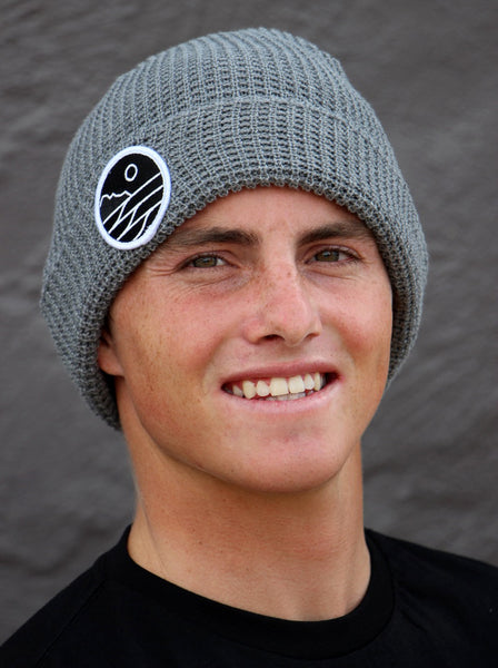Save The Waves Gray Beanie