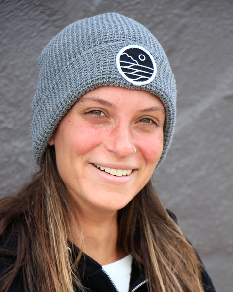 Save The Waves Classic Gray Beanie